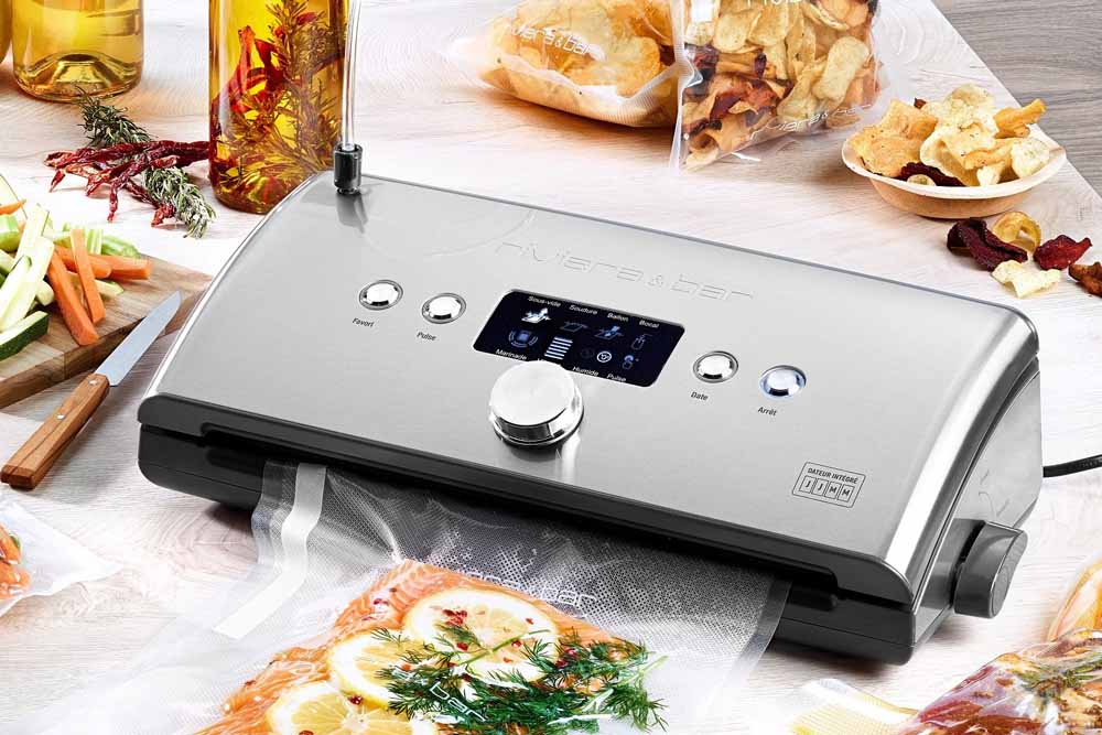 machine sous vide alimentaire, emballage alimentaire, rangement
